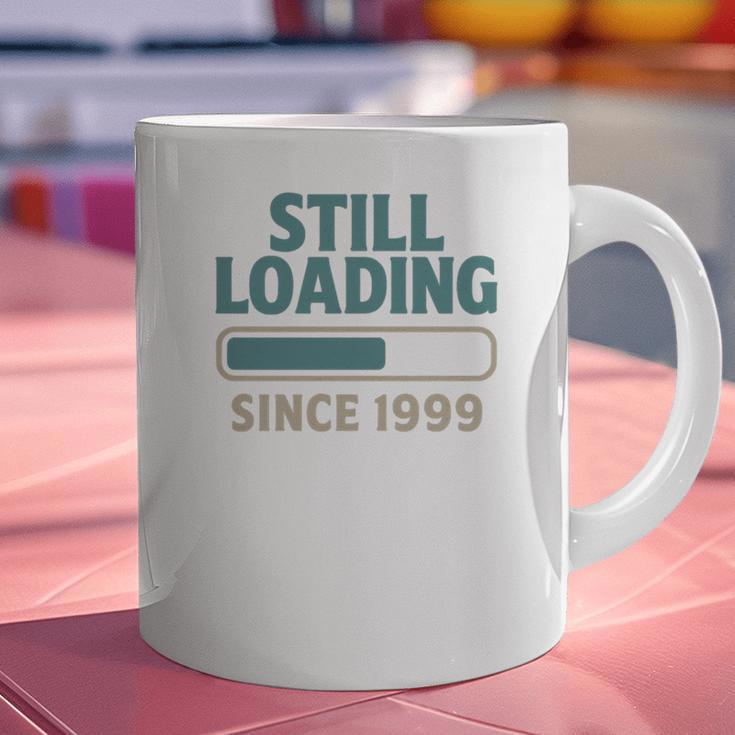 Still Loading Since 1999 Retro Tech Nostalgia Premium Tri-Blend Graphic Print Coffee Mug