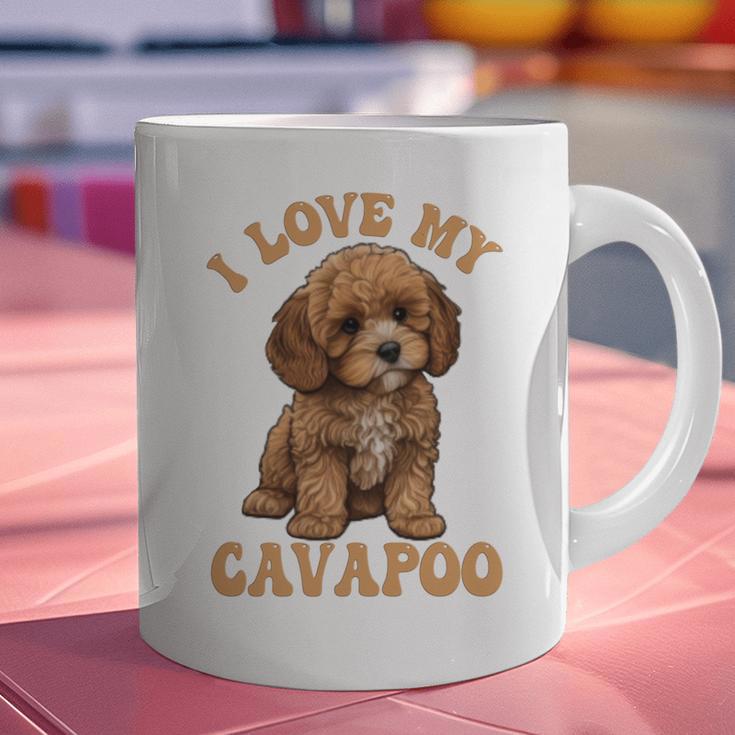 I Love My Cavapoo For Mom Dad Kids Graphic Print Coffee Mug I Love My Cavapoo For Mom Dad Kids Graphic Print Coffee Mug