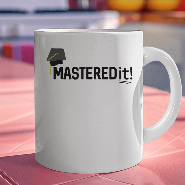 Masters Degree Graduation For Him Her Diploma T-Shirt Graphic Print Coffee Mug