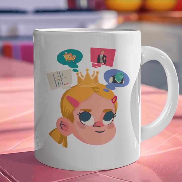 Meme Queen In Silence Introvert Anti People Antisocial Quiet Graphic Print Coffee Mug