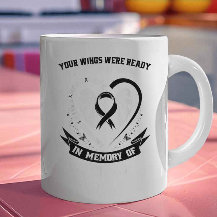 In Memory Of Friend Melanoma Cancer Awareness Products Graphic Print Coffee Mug In Memory Of Friend Melanoma Cancer Awareness Products Graphic Print Coffee Mug