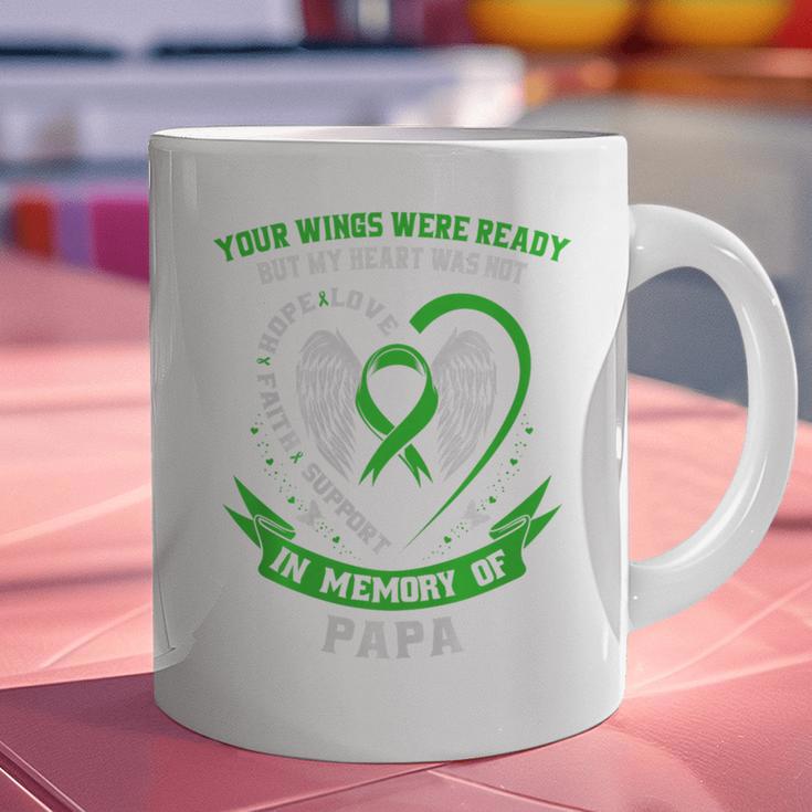 In Memory Of Papa Non Hodgkins Lymphoma Awareness Cancer Premium Graphic Print Coffee Mug In Memory Of Papa Non Hodgkins Lymphoma Awareness Cancer Premium Graphic Print Coffee Mug