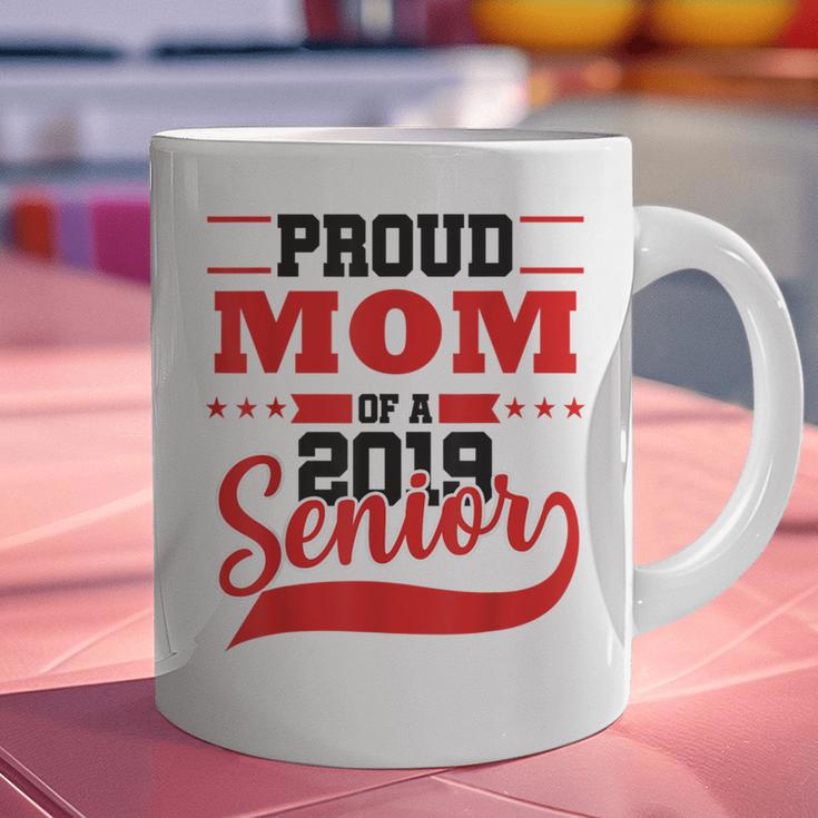 Mom Class Of 2019 Senior Graduation T-Shirt High School Graphic Print Coffee Mug