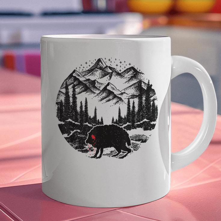 Monster Squonk In Forest Folklore Cryptid Introvert Graphic Print Coffee Mug Monster Squonk In Forest Folklore Cryptid Introvert Graphic Print Coffee Mug