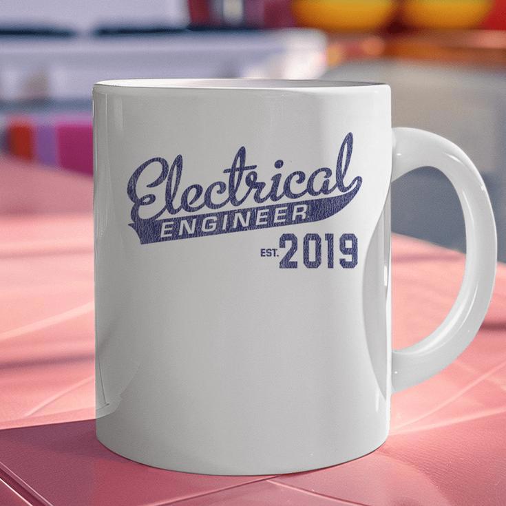 New Electrical Engineer Est 2019 Graduation Graphic Print Coffee Mug