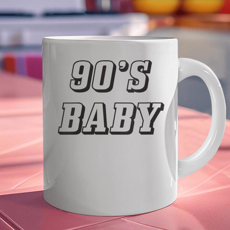 Nineties Era Nostalgia Lover Retro Born 90s Baby Vibes Graphic Print Coffee Mug