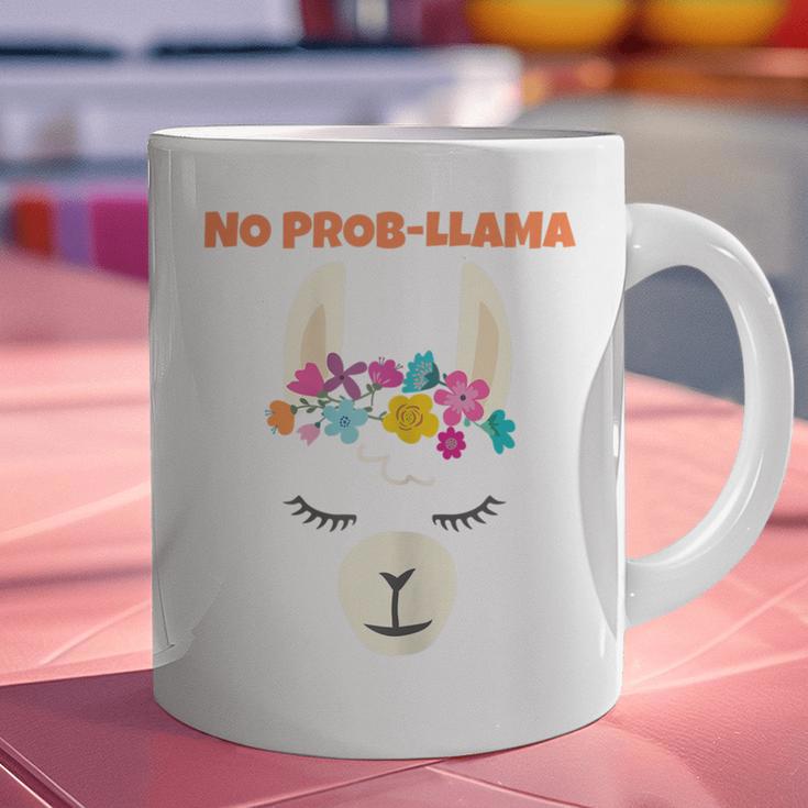 No Prob Llama Birthday Graduation Women Kids Girls Graphic Print Coffee Mug