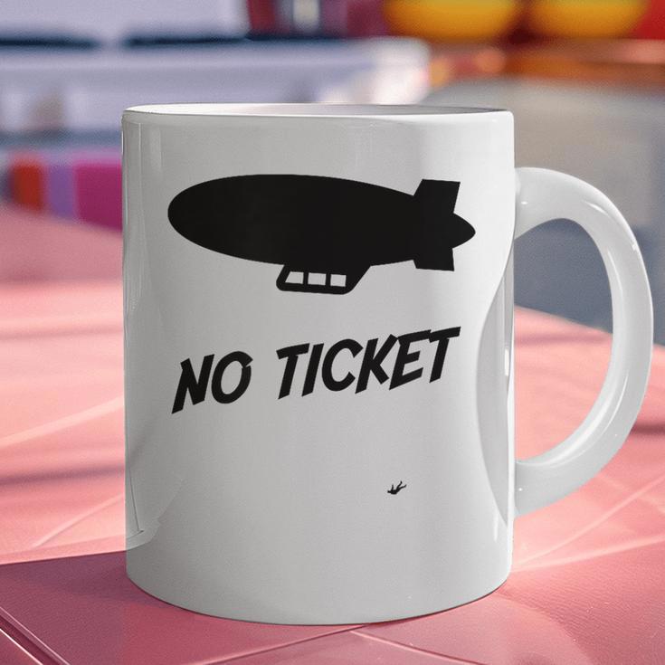 No Ticket Jones 80's Nostalgia Graphic Print Coffee Mug