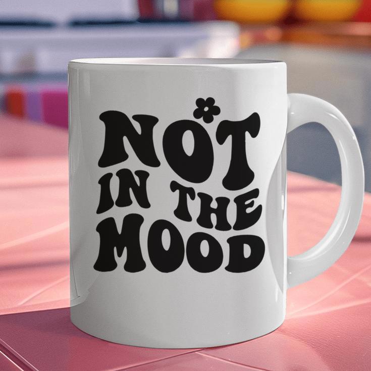 Not In The Mood Anti Social Introvert Sarcastic Retro Graphic Print Coffee Mug Not In The Mood Anti Social Introvert Sarcastic Retro Graphic Print Coffee Mug