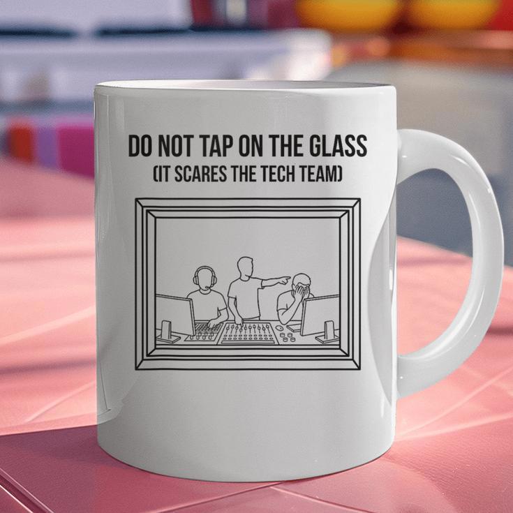 Do Not Tap On The Glass Sound Booth Introvert Graphic Print Coffee Mug Do Not Tap On The Glass Sound Booth Introvert Graphic Print Coffee Mug