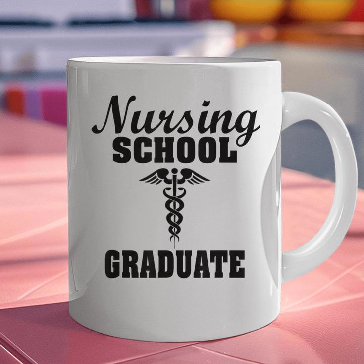 Nursing School Graduate Nurse Graduation Medical T-Shirt Graphic Print Coffee Mug