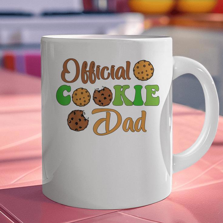 Official Cookie Dad Scout For Girls Cookie Dealer Graphic Print Coffee Mug