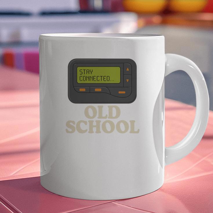 Old School 90s Pager Retro Nostalgia Vintage Tech Gen Graphic Print Coffee Mug Old School 90s Pager Retro Nostalgia Vintage Tech Gen Graphic Print Coffee Mug