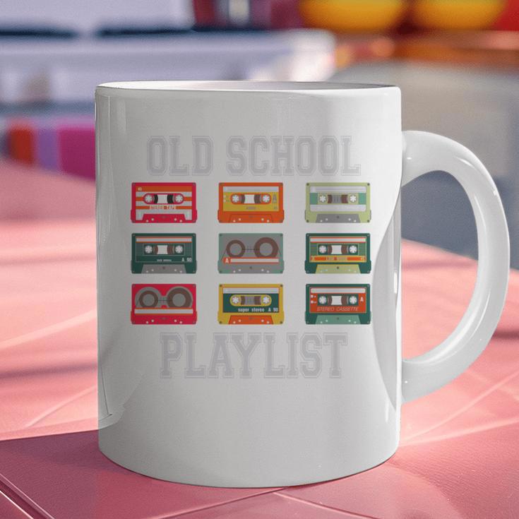 Old School Playlist Nostalgia Vibes Cassette Graphic Print Coffee Mug Old School Playlist Nostalgia Vibes Cassette Graphic Print Coffee Mug