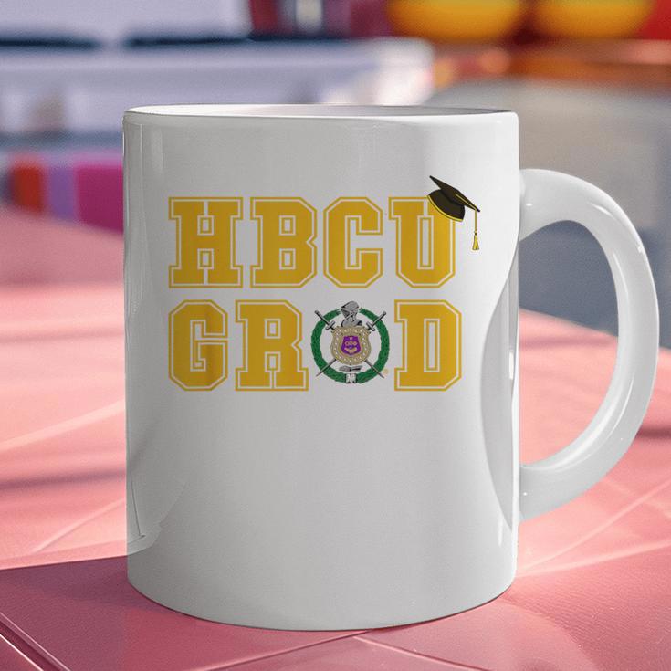 Omega Psi Phi Fraternity Paraphernalia HBCU Graduation Graphic Print Coffee Mug