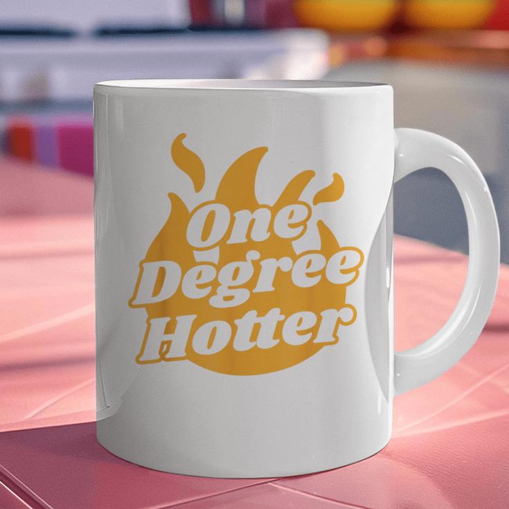 One Degree Hotter Graduation Ceremony Celebration Graphic Print Coffee Mug