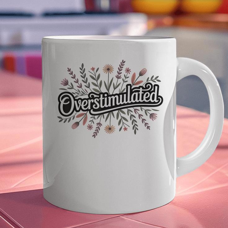 Overstimulated – Introvert Floral Saying Graphic Print Coffee Mug Overstimulated – Introvert Floral Saying Graphic Print Coffee Mug
