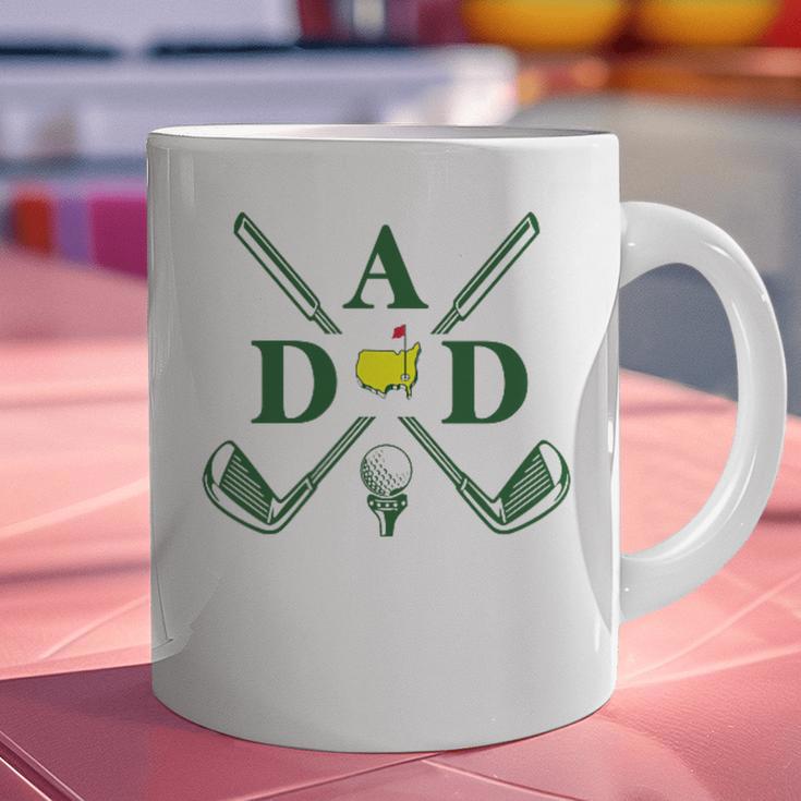 Par Dad Golf Matching Golfing Quote Party Pocket Graphic Print Coffee Mug