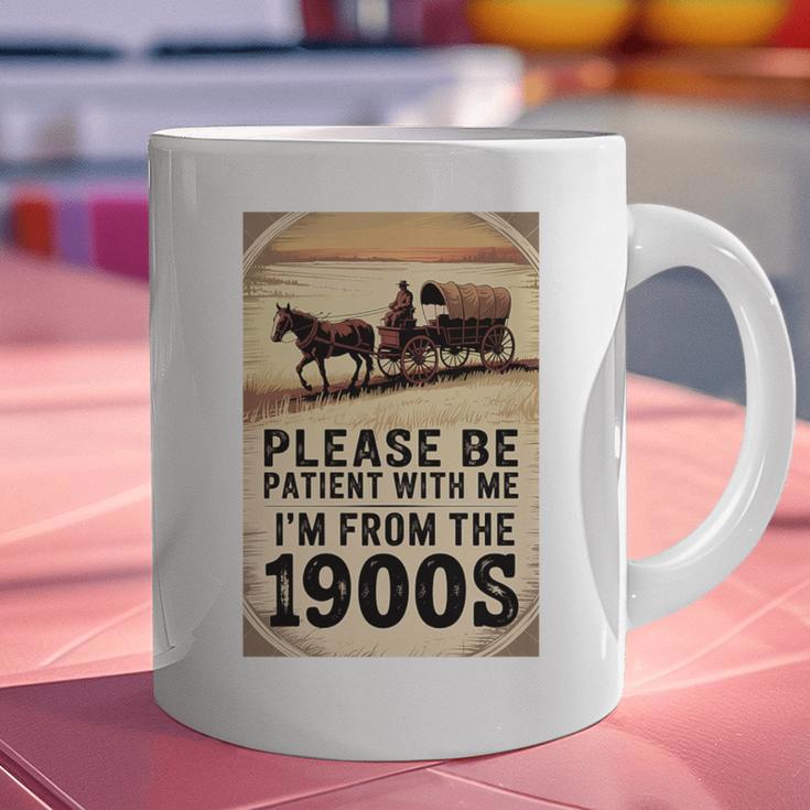 Be Patient With Me I'm From The 1900s Birthday Retirement Premium Tri-Blend Graphic Print Coffee Mug