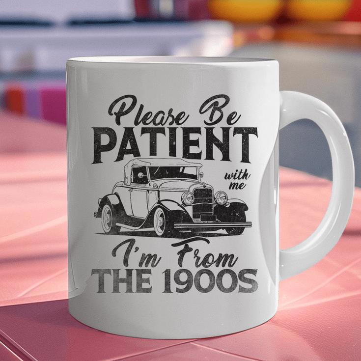 Be Patient With Me I'm From The 1900s Cool Vintage Car Lover Graphic Print Coffee Mug