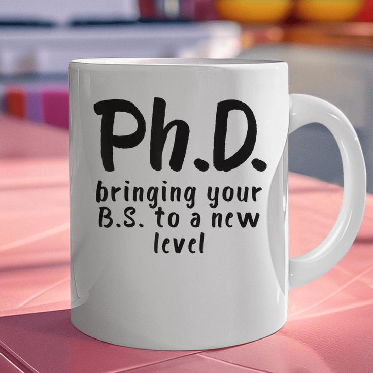 Phd Shirt Bs Doctorate Graduation Doctoral Graphic Print Coffee Mug