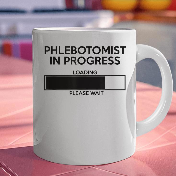 Phlebotomist In Progress Phlebotomy School Graduation Graphic Print Coffee Mug