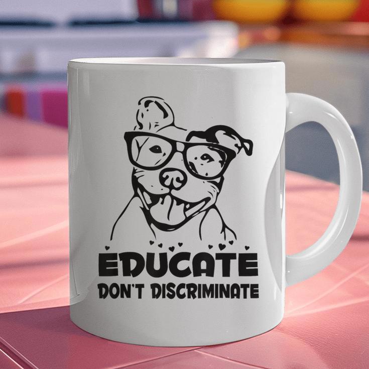 Pit Bull LoverShirt Pitbull Mom Rescue Dog Dad Puppy Graphic Print Coffee Mug