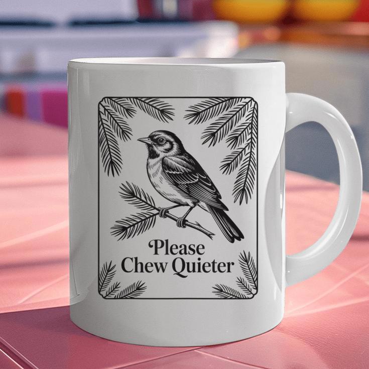 Please Chew Quieter Introvert Nature Bird Lover Graphic Print Coffee Mug Please Chew Quieter Introvert Nature Bird Lover Graphic Print Coffee Mug
