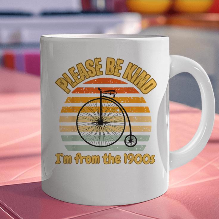 Please Be Kind I'm From The 1900s Penny Farthing Graphic Print Coffee Mug