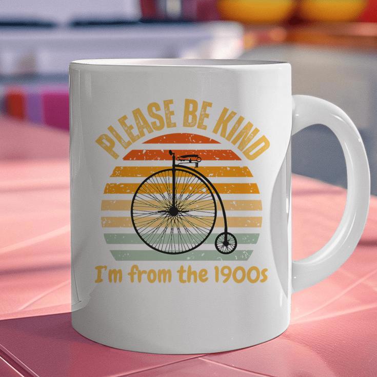 Please Be Kind I'm From The 1900s Penny Farthing Premium Graphic Print Coffee Mug