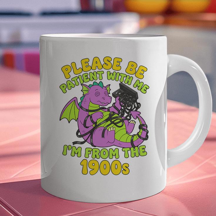 Please Be Patient I'm From The 1900s Dragon Men Women Premium Tri-Blend Graphic Print Coffee Mug