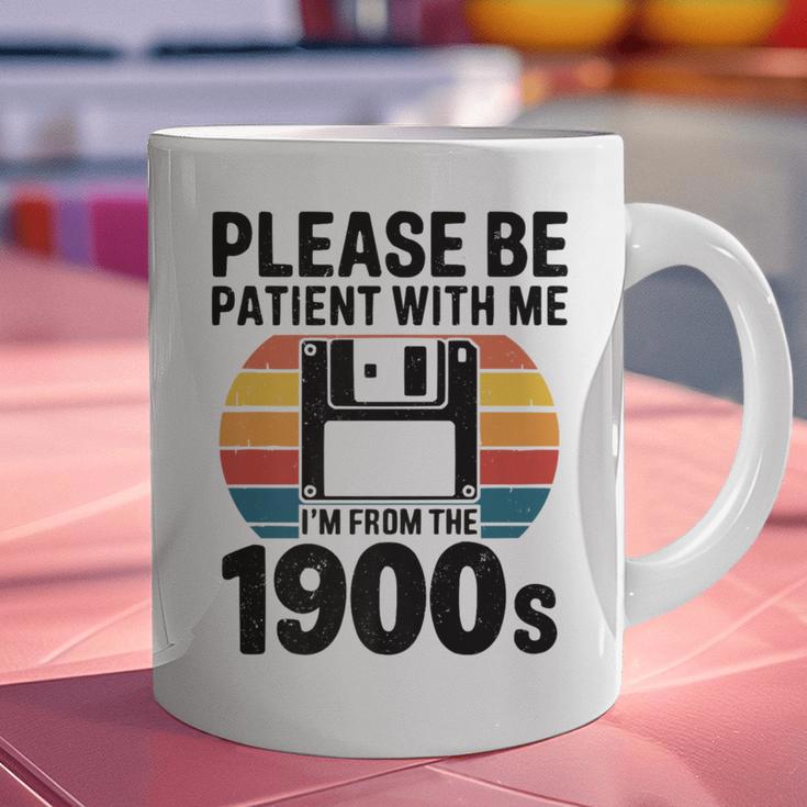Please Be Patient With Me I'm From The 1900s Floppy Disk Premium Graphic Print Coffee Mug