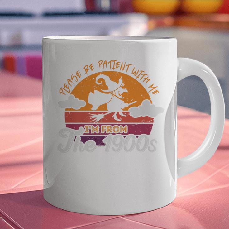 Please Be Patient With Me I'm From The 1900s Halloween Premium Graphic Print Coffee Mug