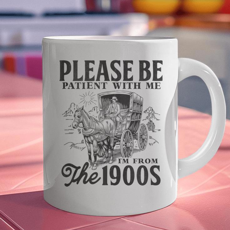 Please Be Patient I'm From The 1900s Horse Drawn Wagon Gifts Graphic Print Coffee Mug Please Be Patient I'm From The 1900s Horse Drawn Wagon Gifts Graphic Print Coffee Mug