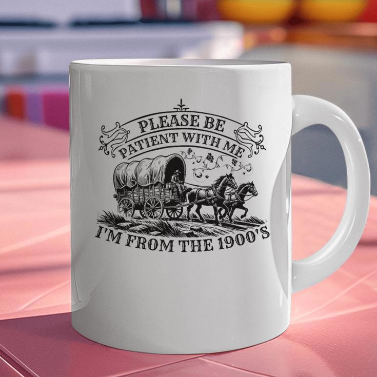 Please Be Patient With Me I'm From The 1900s For Men Women Premium Tri-Blend Graphic Print Coffee Mug