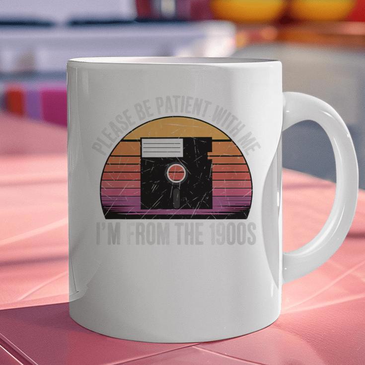 Please Be Patient With Me I'm From The 1900s PC Floppy Disk Premium Tri-Blend Graphic Print Coffee Mug