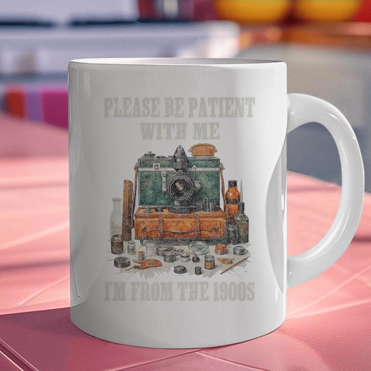 Please Be Patient With Me I'm From The 1900s Photographer Premium Graphic Print Coffee Mug