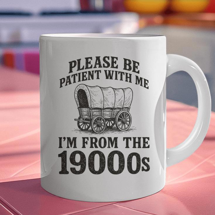 Please Be Patient I'm From The 1900s Premium Tri-Blend Graphic Print Coffee Mug