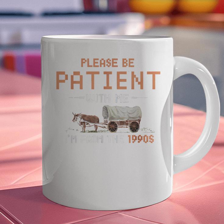 Please Be Patient With Me I'm From The 1900s Retro Trail Graphic Print Coffee Mug