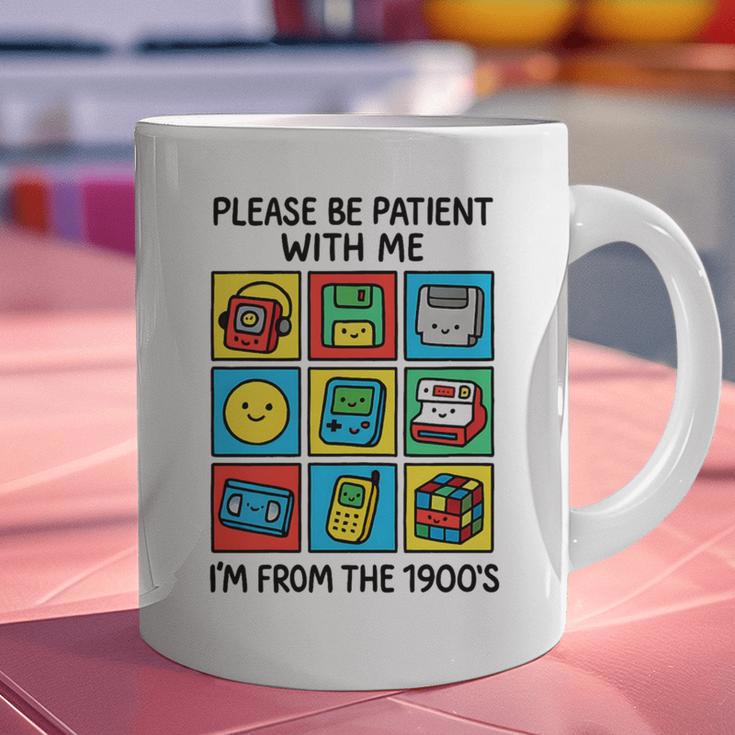 Please Be Patient With Me I'm From The 1900s Vintage 90s Premium Tri-Blend Graphic Print Coffee Mug Please Be Patient With Me I'm From The 1900s Vintage 90s Premium Tri-Blend Graphic Print Coffee Mug