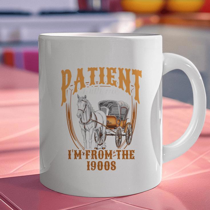 Please Be Patient With Me I'm From The 1900s Vintage Lover Graphic Print Coffee Mug