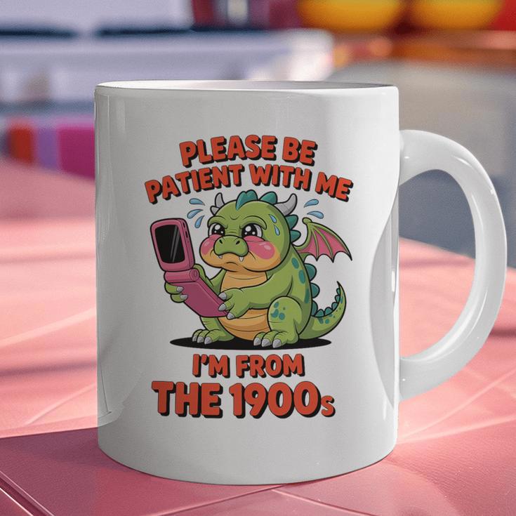 Please Be Patient I'm From The 1900s Vintage Men Women Premium Tri-Blend Graphic Print Coffee Mug