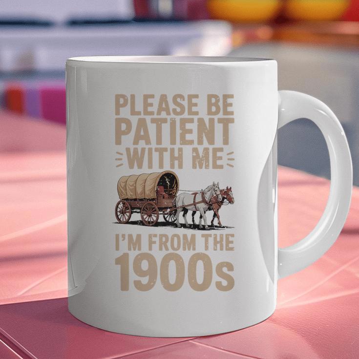 Please Be Patient With Me I'm From The 1900s Vintage Premium Graphic Print Coffee Mug
