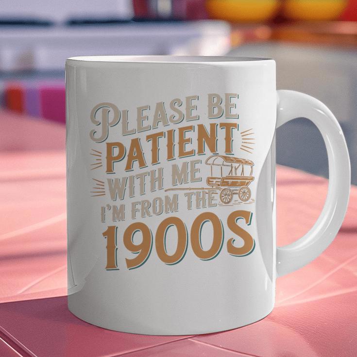 Please Be Patient With Me I'm From The 1900s Vintage Quote Premium Tri-Blend Graphic Print Coffee Mug Please Be Patient With Me I'm From The 1900s Vintage Quote Premium Tri-Blend Graphic Print Coffee Mug