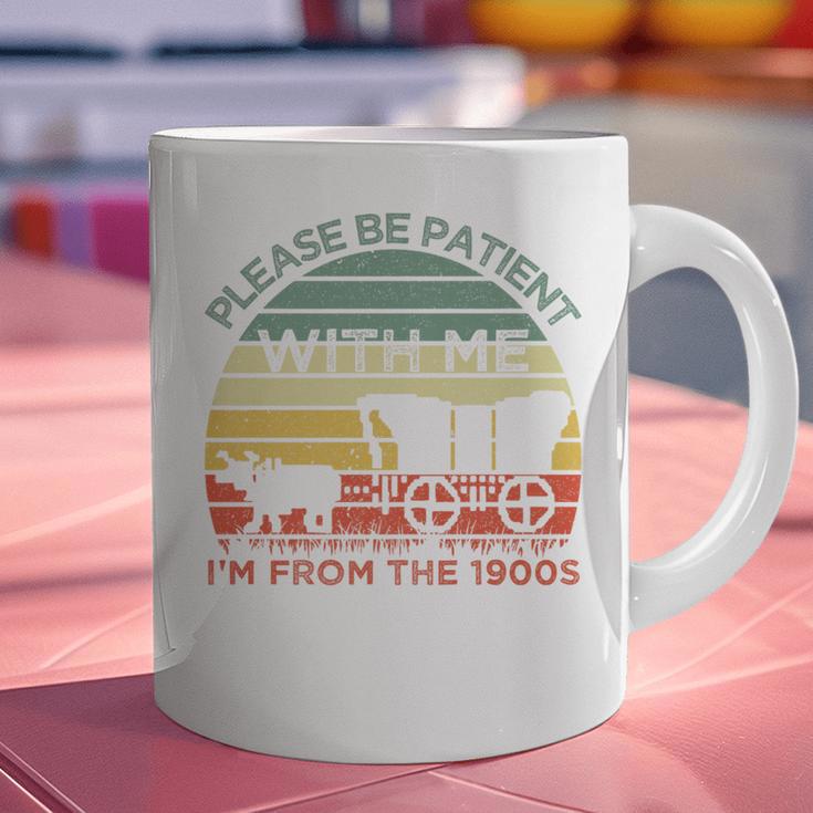 Please Be Patient With Me I'm From The 1900s Vintage Sunset Premium Graphic Print Coffee Mug Please Be Patient With Me I'm From The 1900s Vintage Sunset Premium Graphic Print Coffee Mug