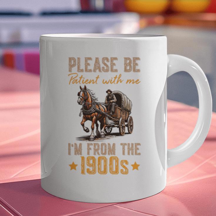 Please Be Patient With Mee I'm From The 1900s Minimalist Premium Graphic Print Coffee Mug