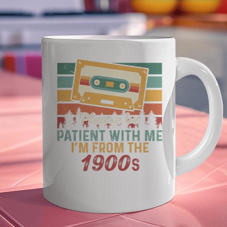 Please Be Patient-With Me I'm From The 1900s Retro Music Premium Graphic Print Coffee Mug
