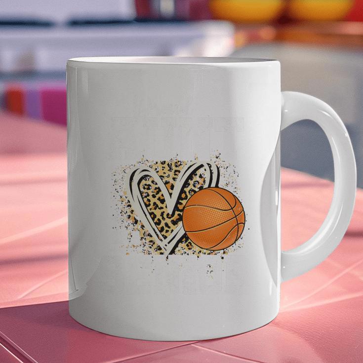 Proud Aunt Of A 2026 Senior Basketball Graduation Leopard Premium Tri-Blend Graphic Print Coffee Mug
