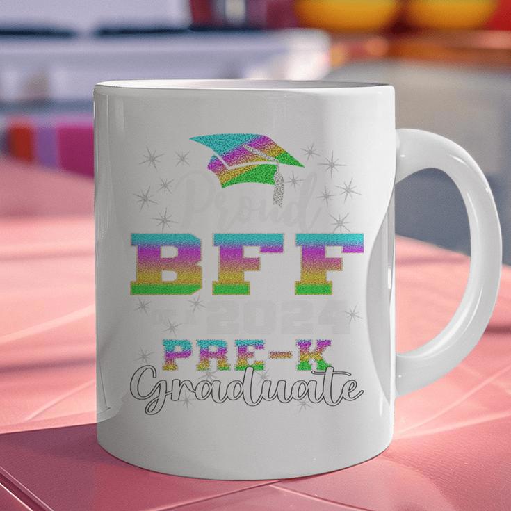 Proud Bff Of PreK School Graduate 2024 Graduation Bff Premium Graphic Print Coffee Mug