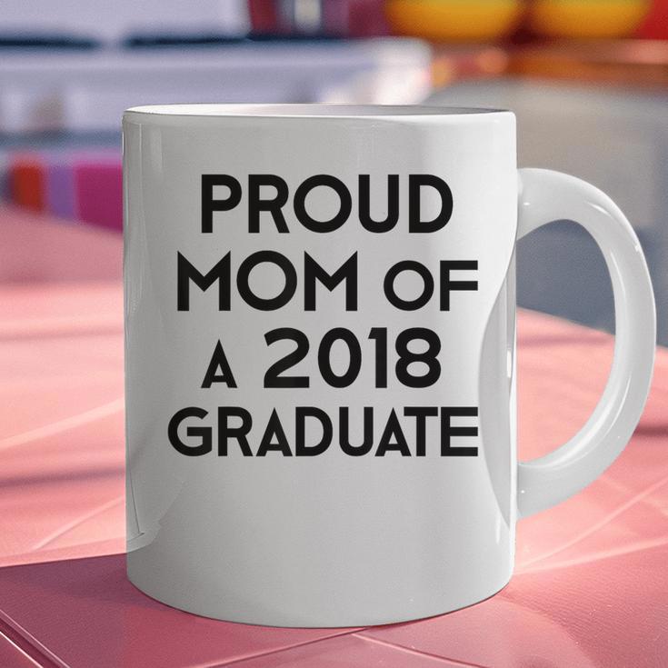 Proud Mom Of A 2018 Graduate Mama Graduation Graphic Print Coffee Mug